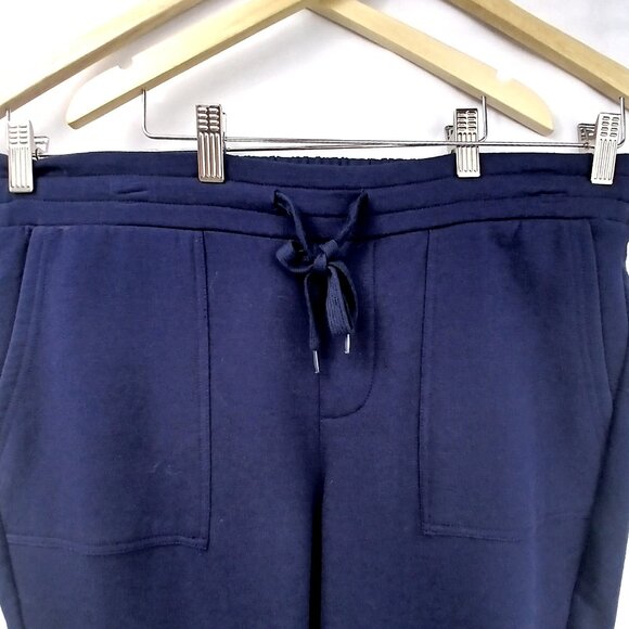 Torrid Navy Dark Blue Cozy Fleece Warm Jogger Pants with Pockets - Picture 5 of 6